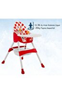 Baby2Go 2071 Practice Mama Sandalyesi - Kırmızı