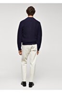 ژاکت بافتنی زیپ دار-thumb