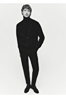 ژاکت بافتنی زیپ دار-thumb