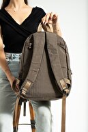 کیف مدرسه بند ارتوپدی قابل تنظیم یونیسکس Mink Size Mega با 9 محفظه و محفظه لپ تاپ-thumb