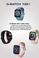 GWATCH Y20 Pro Nabız ve Tansiyon Ölçer Ios ve Android Uyumlu Ip67 Suya ve Toza Dayanıklı Akıllı Saat