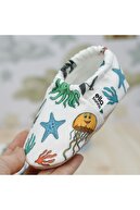 چکمه های بچه گانه حیوانات دریایی بدون لغزش، چکمه های مجلسی دمپایی کفش مهد کودک پاندوف-thumb