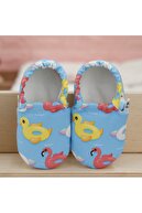 چکمه های بچه گانه با طرح اردک بدون لغزش، چکمه های مجلسی دمپایی کفش مهد کودک پاندوف-thumb