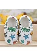 چکمه های بچه گانه حیوانات دریایی بدون لغزش، چکمه های مجلسی دمپایی کفش مهد کودک پاندوف-thumb