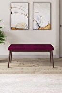 Bench Damson Feet Walnut