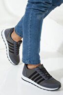 کفش ورزشی بند دار مردانه دودی کفی راحت و سبک بادوام پیاده روی-thumb