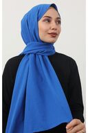 مدل شال جاز کراش نخی حجاب-سکس آبی-thumb