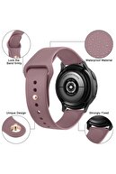 بند نوار سیلیکونی نرم 20 میلی متری برای Samsung Galaxy Watch Fe 4/5/6/7 40-42-44-46 میلی متر سازگار-thumb