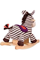 B.Toys Sallanan Zebra Ahşap Tabanlı