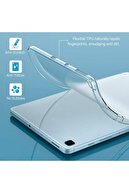 MİRAKSESUAR Galaxy Tab A7 Lite T225 Kılıf Tablet Süper Silikon Kapak Ekran Koruyucu Kalem Set