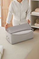 سایز متوسط ​​پایه شاه ماهی خاکستری زیر پلیور پیکه پتو 52x28x21-thumb