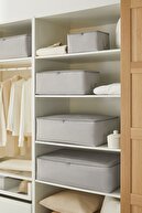 سایز متوسط ​​پایه شاه ماهی خاکستری زیر پلیور پیکه پتو 52x28x21-thumb