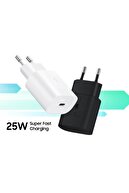 ورودی اصلی Type-C آداپتور شارژ سریع قرمز عنوان 25w-25walt (سیاه)-thumb