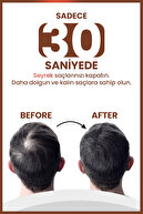 پودر حجم دهنده مو فیبر قهوه ای | کانسیلر موهای نازک و حجم دهنده طبیعی-thumb