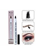 مداد ابروی دائمی رز سیاه با اثر میکروبلیدینگ دندانه دار-thumb