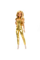 عروسک مهمانی جذاب با لباس طلایی Hrh19-thumb