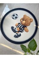 Black and White Teddy Bear