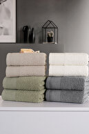 Green beige anthracite cream