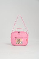 کوله پشتی دخترانه دبستان به سبک کره ای Kawaii با لوازم جانبی و جعبه ناهار عایق حرارتی با قمقمه-thumb