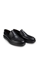 Deery Hakiki Deri Siyah Comfort Erkek Loafer