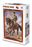 Ks Games Atatürk Sakarya İsimli Atıyla 1000 Parça Puzzle 11131
