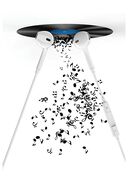 هدست سیم سیم بنفش ورودی جک iOS Android سازگار 3.5 میلی متر رنگ-thumb