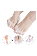 غلتک سیلیکونی جداکننده پا 5 انگشتی جداکننده هالوکس والگوس-thumb