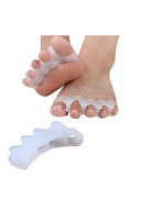 غلتک سیلیکونی جداکننده پا 5 انگشتی جداکننده هالوکس والگوس-thumb