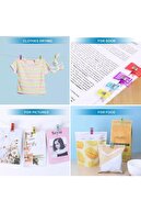 دوخت پارچه گلدوزی گیره گیره کاغذ سایز کوچک 10 عدد-thumb