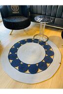 GREY WHITE MULBERRY BLUE