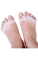 غلتک سیلیکونی جداکننده پا 5 انگشتی جداکننده هالوکس والگوس-thumb