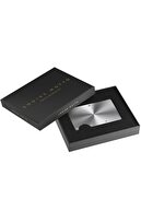 Cardx - Shine Strap - کیف پول مینیمالیستی نسل جدید، نگهدارنده کارت - Rfid Blocking، زنان و مردان (نقره ای)-thumb