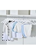 menofis Ahşap Çocuk Elbise Askısı Bebek Askısı Kıyafet Ve Elbise Askısı 36 Adet 1.kalite