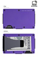 Cardx - Burano Clips - نسل جدید کیف پول مینیمالیست و نگهدارنده کارت فلزی - حفاظت RFID - Unisex (MOR)-thumb