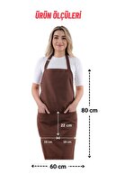 ست ساده ست پیش بند آشپزخانه 3 تایی با آویز قابل تنظیم (دستکش، دسته)-thumb