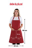 ست ساده ست پیش بند آشپزخانه 3 تایی با آویز قابل تنظیم (دستکش، دسته)-thumb