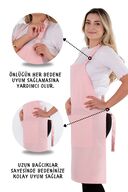 ست ساده ست پیش بند آشپزخانه 3 تایی با آویز قابل تنظیم (دستکش، دسته)-thumb