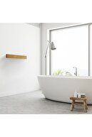 قفسه خشک کن لباسشویی راحت و ماندگار بلیز - قفسه خشک کن دیواری - 100 سانتی متر سفید-thumb