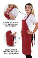 ست ساده ست پیش بند آشپزخانه 3 تایی با آویز قابل تنظیم (دستکش، دسته)-thumb