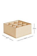 9 محفظه کشوی بژ لانه زنبوری داخل کابینت سازماندهی لباسشویی سازماندهی جعبه ذخیره سازی تاشو-thumb