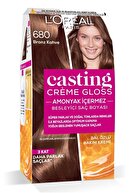 رنگ مو کرم براق لورآل پاریس کاستینگ - 680 برنز قهوه ای-thumb