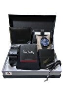 ست پک داماد مردانه، ست عطر جوراب کیف پول باکس پاپیون باکس-thumb