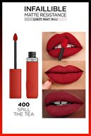 رژ لب مات مایع Infaillible Matte Resistance - 400 Spill The Tea-thumb