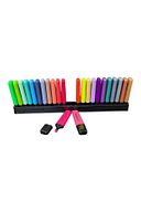 قلم فسفر 24 سوپر باکس 6 نئون 6 پاستیل 6 گرمسیری 6 Styli HS-505-24 مجموعه 709691