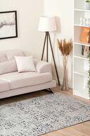 فرش بافته شده ویسکوز مورنو با پایه غیر لغزنده قابل شستشو فرش آشپزخانه آنتراسیت خاکستری 1320-thumb