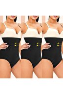 3 Pcs Black