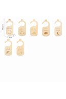 سازماندهی کمد لباس کودک جداکننده رخت آویز 0-24 ماهه 7 عدد-thumb