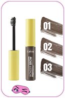 Wonder Brow ابرو ریمل ریمل ریمل - 02 قهوه ای - قهوه ای-thumb