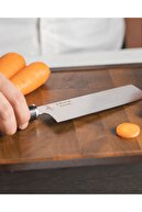 چاقو سبزی خردکن ناکیری طرح ژاپنی - استیل ضد زنگ - 16 سانتی متر-thumb