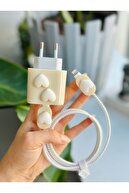 مدل قلب ست محافظ شارژر 5 تکه سازگار با شارژر آیفون 18/20 وات-thumb